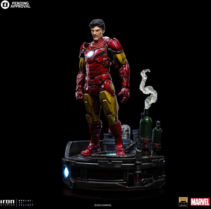 Figurka Iron Studios Marvel Comics: Iron Man Unleashed Deluxe, Art Scale 1/10_2011018751