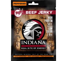 INDIANA sušené maso - Jerky, hovězí, Peppered, 25g_1038579590