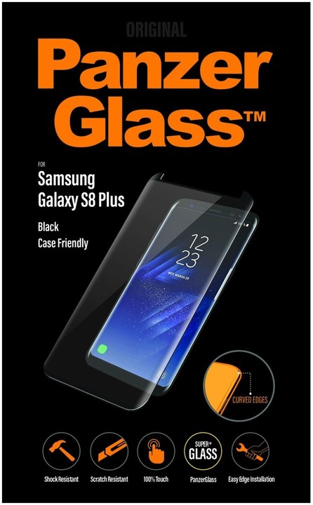 PanzerGlass Premium pro Samsung S8+, černé_705984462