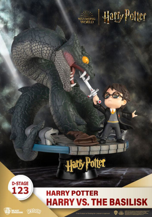 Figurka Harry Potter - Harry Potter vs The Basilik, 16cm_1260863996