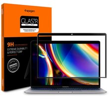 Spigen ochranné sklo Glass FC pro MacBook Air 13"/Pro 13", černá O2 TV HBO a Sport Pack na dva měsíce