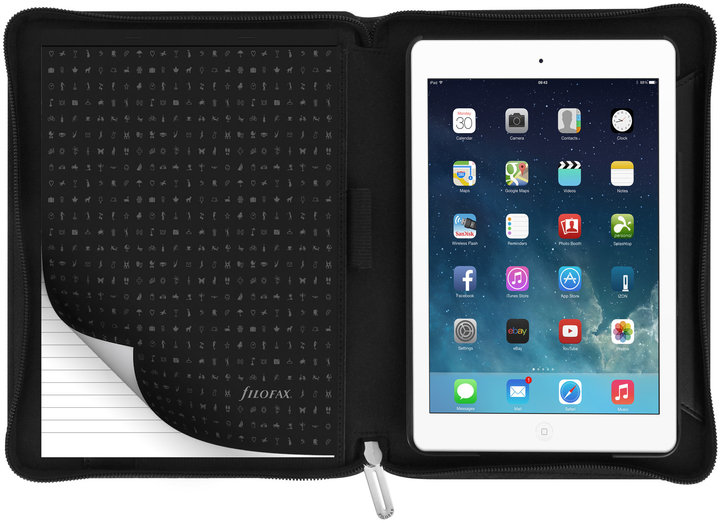 Filofax Metropol pouzdro pro iPad Mini, černá_1261004157