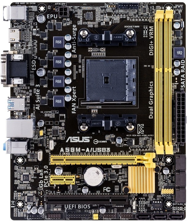 ASUS A58M-A/USB3 - AMD A58_257681006