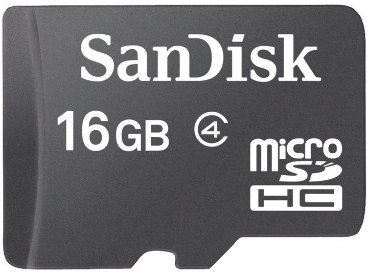 SanDisk Micro SDHC 16GB Class 4_473613262