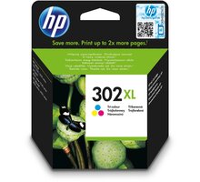 HP F6U67AE, barevná, č. 302XL_2091645913