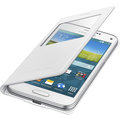 Samsung flipové pouzdro s oknem EF-CG800B pro Galaxy S5 mini, bílá_125457123