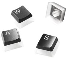 SteelSeries vyměnitelné klávesy PrismCaps, PBT, 120 kláves, černé, US