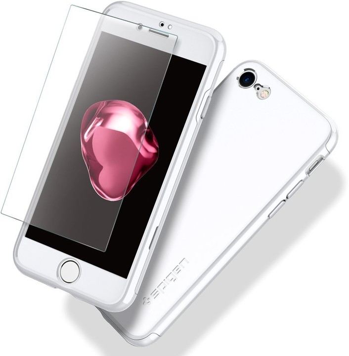 Spigen Air Fit 360 pro iPhone 7, bílá_789440535