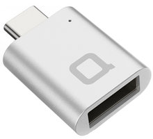 Nonda USB Type-C &gt; USB 3.0 Typ-A Mini adaptér - Silver_1022556108