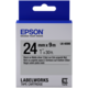 Epson LabelWorks LK-6SBE, páska pro tiskárny etiket, 24mm, 9m, černo-stříbrná_817163316