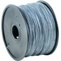 Gembird tisková struna (filament), ABS, 1,75mm, 1kg, stříbrná_1949919212