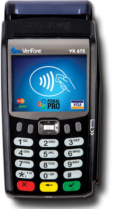 FiskalPRO Registrační pokladna EET VX 675 GSM, baterie, displej, GSM_707361743