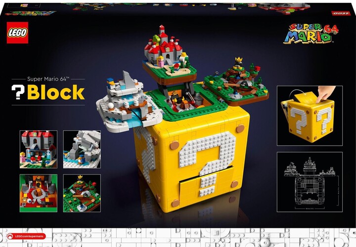 LEGO® Super Mario™ 71395 Super Mario 64™ akční kostka s otazníkem_939593165