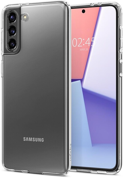 Spigen ochranný kryt Liquid Crystal pro Samsung Galaxy S21, čirá_1904559076