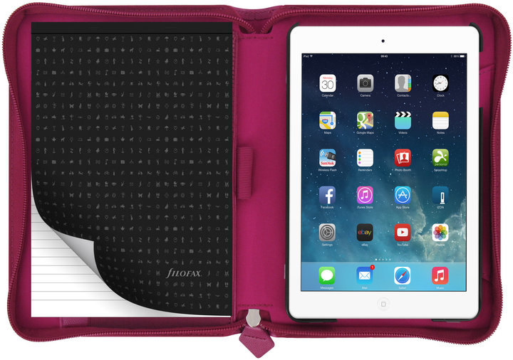 Filofax Pennybridge pouzdro pro iPad Mini, malinová_115891010