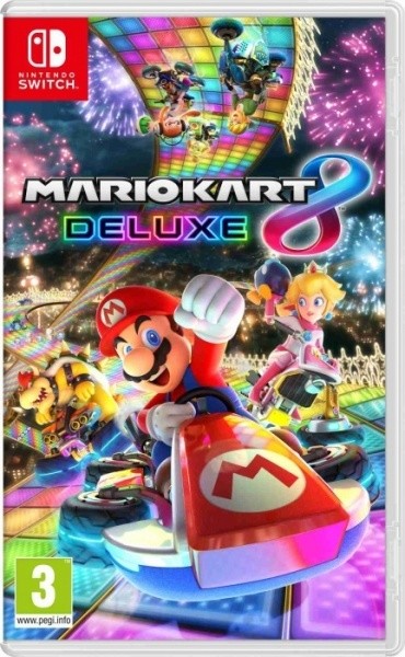 Nintendo Switch, šedá + Mario Kart 8 + Super Mario Odyssey_360487396
