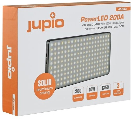 Jupio PowerLED JPL200A, LED světlo s vestavěnou baterií_101702063