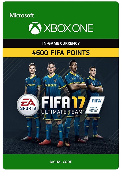 FIFA 17 - 4600 FUT Points (Xbox ONE) - elektronicky_660078724