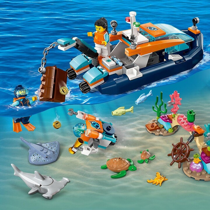 LEGO® City 60377 Průzkumná ponorka potápěčů_1037998103