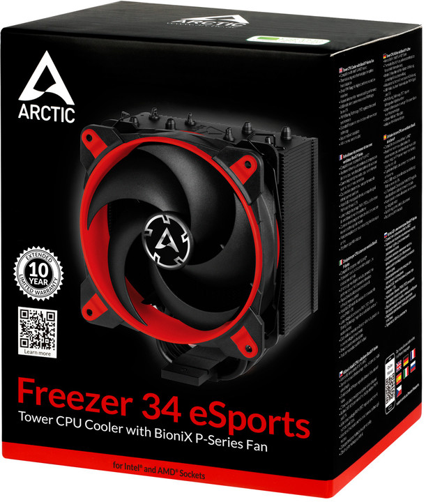 Arctic Freezer 34 eSports, červená_965107824
