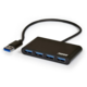 Port connect USB HUB, 4x USB 3.0, šedý O2 TV HBO a Sport Pack na dva měsíce