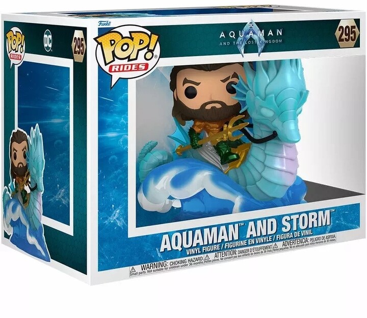 Figurka Funko POP! Aquaman and the Lost Kingdom - Aquaman on Storm (Rides 295)_1426590626