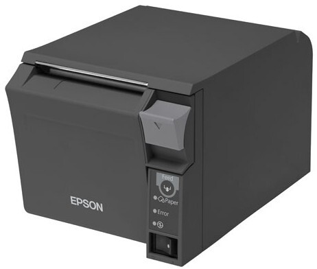 Epson TM-T70II, serial+USB, zdroj, tmavá