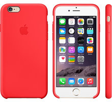 Apple Silicone Case pro iPhone 6, červená_270314182