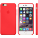 Apple Silicone Case pro iPhone 6, červená