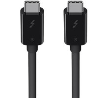 Belkin kabel USB-C to USB-C ThunderBolt 3, 0,8m O2 TV HBO a Sport Pack na dva měsíce