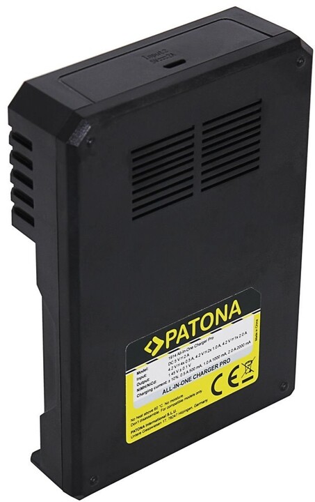 PATONA nabíječka baterií AA/AAA/18650/14500/CR123A_911085034