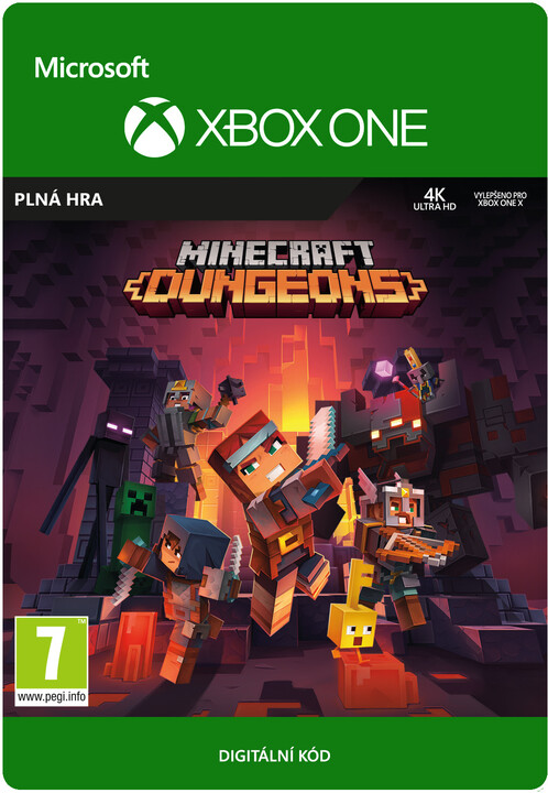 Minecraft Dungeons (15th Anniversary Sale Only) (Xbox ONE) - elektronicky_1678070537