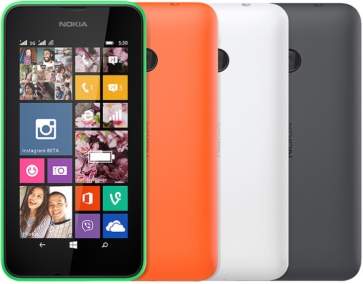 Nokia Lumia 530, černá_1007142845