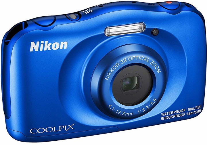 Nikon Coolpix W150, modrá + Backpack kit_2109500425