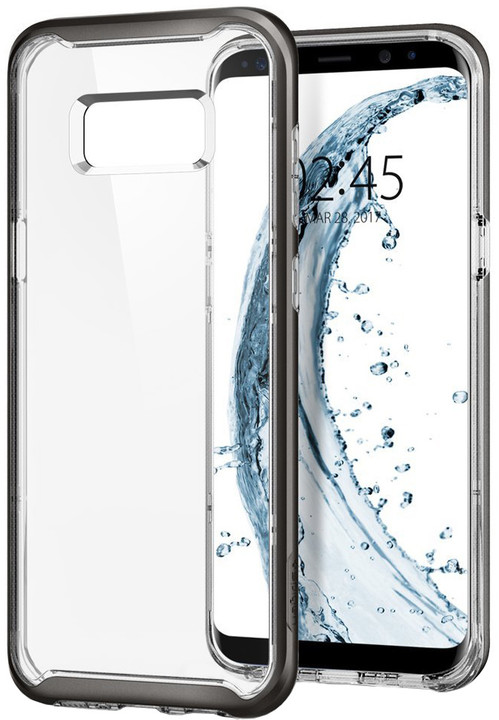 Spigen Neo Hybrid Crystal pro Samsung Galaxy S8, gunmetal_1209354762