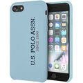 U.S. Polo silikonový kryt pro iPhone 8/SE2, světle modrá_1715364284