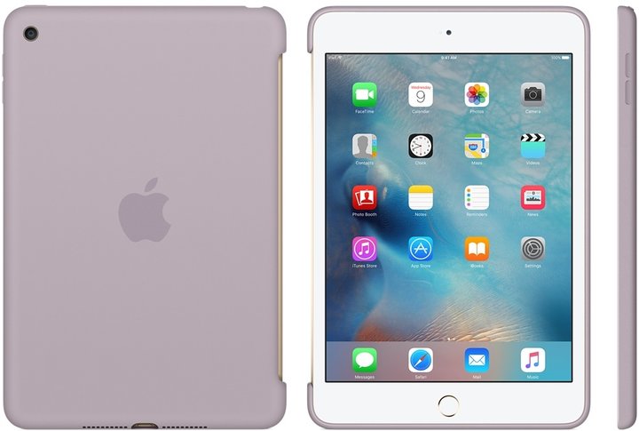 Apple iPad mini 4 Silicone Case, fialová_2081223150
