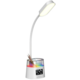 IMMAX LED stolní lampička FRESHMAN s RGB podsvícením, 10W, 350lm, 5V/2A, držák na tužky, bílá_1203878921