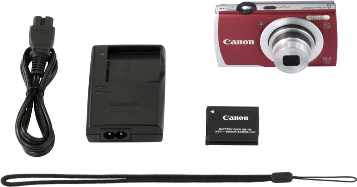 Canon PowerShot A2600, červená_583264336