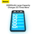 Baseus powerbanka s digitálním displejem Bipow Pro, 20000mAh, 22,5W, černá +_424098618