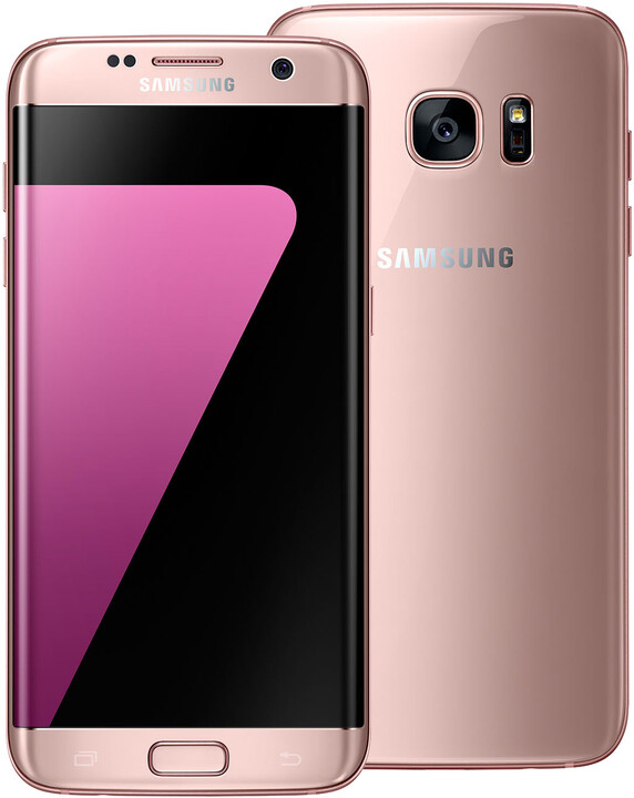 Samsung Galaxy S7 Edge - 32GB, růžová_270110355