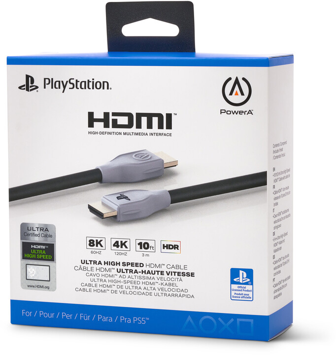Příslušenství PowerA Ultra High Speed HDMI Cable for PlayStation 5_488287715