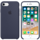 Apple silikonový kryt na iPhone 8/7, půlnočně modrá