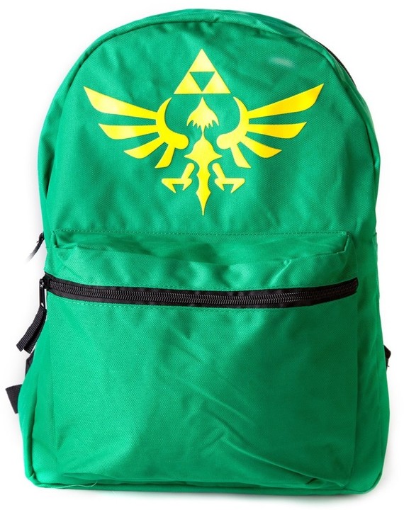 Batoh Zelda, oboustranný, zelený/černý_1327262552