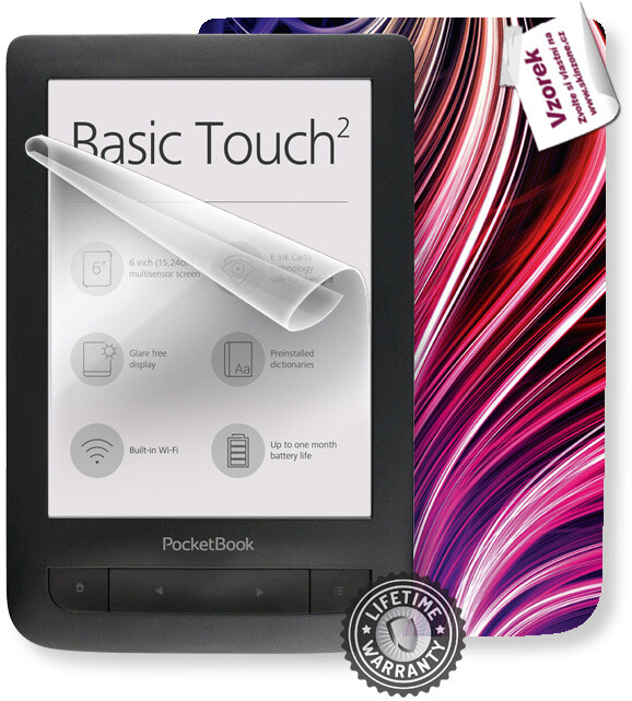 ScreenShield fólie na displej + skin voucher (vč. popl. za dopr.) pro PocketBook 625 Basic Touch 2_259014325