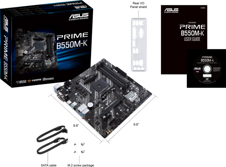 ASUS PRIME B550M-K - AMD B550