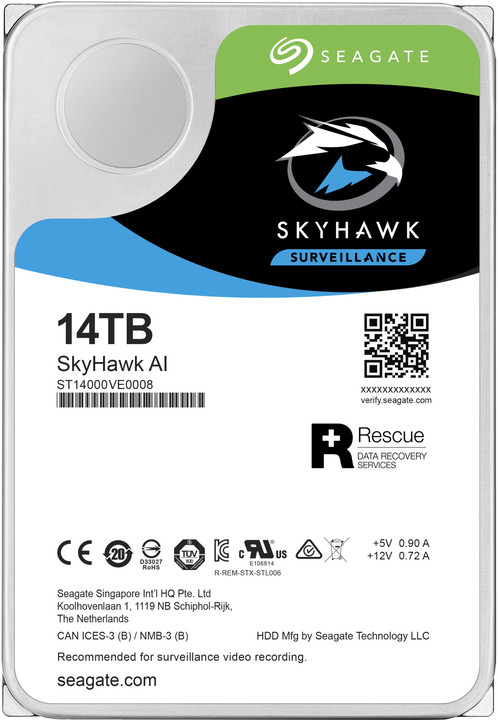 Seagate SkyHawk AI, 3,5&quot; - 14TB_941931312