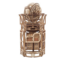 UGEARS stavebnice - Sky Watcher Tourbillon Table Clock, mechanická, dřevěná_893593991