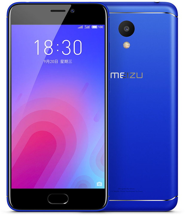 Meizu M6, 3GB/32GB, modrá_1163360658