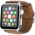 MAX kožený řemínek MAS50 pro Apple Watch, 38/40mm, hnědá_1095149190